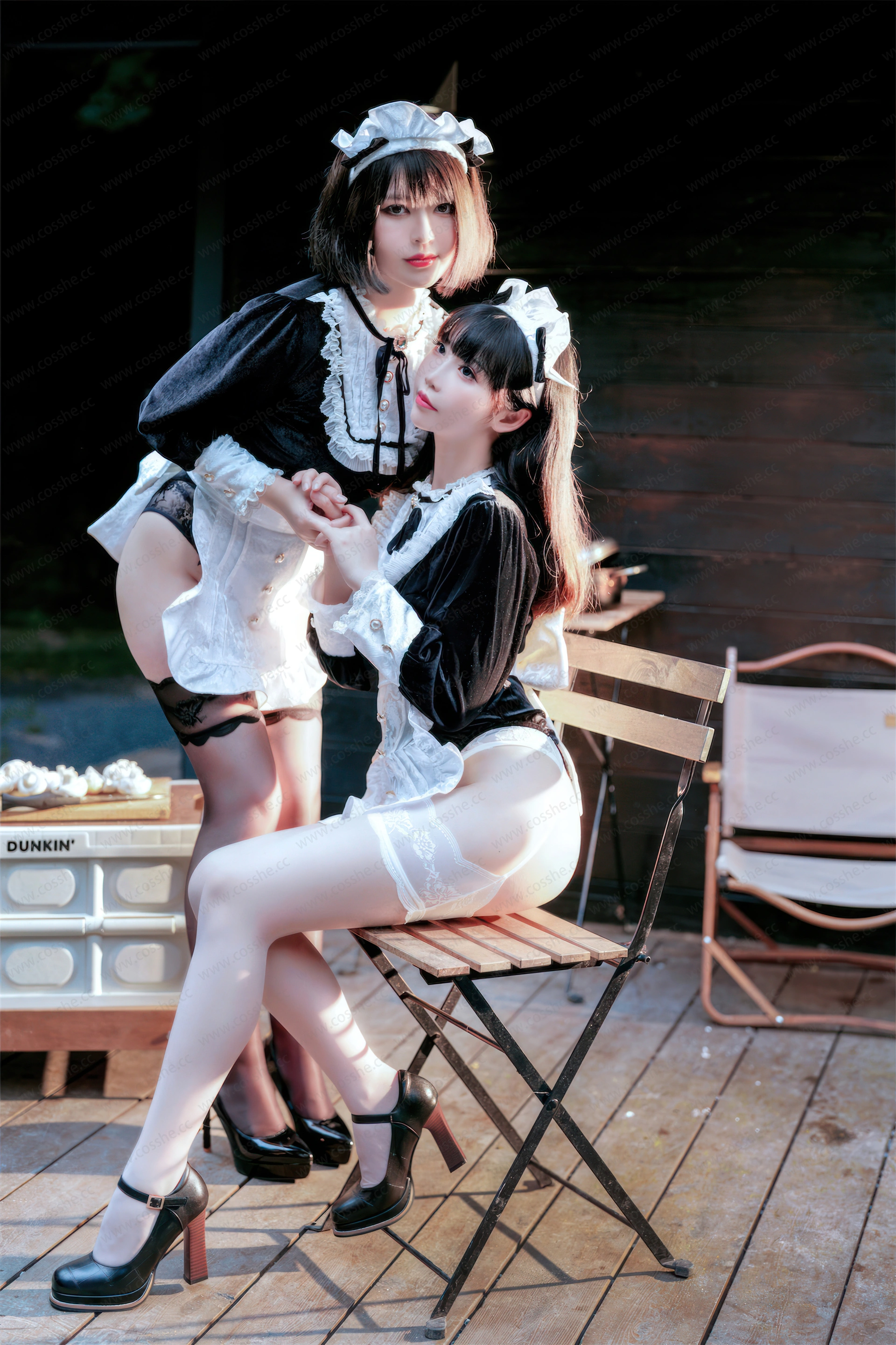 面饼仙儿 – NO.136 &半半子 - Maid姉妹 3